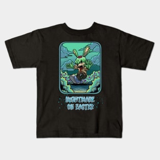 Nightmare on Easter Artwork Kids T-Shirt